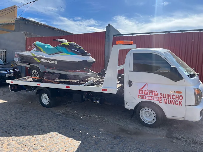 Serviços realizados pelo Auto Socorro Bené